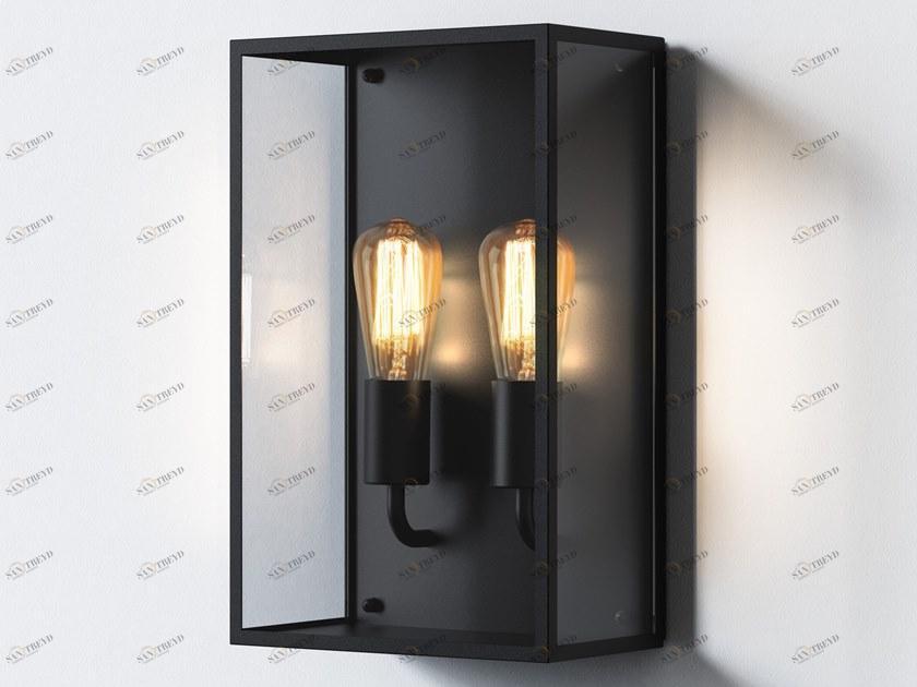 Astro Lighting Настенный светильник из нержавеющей стали со светодиодной подсветкой в ​​современном стиле  1183027 