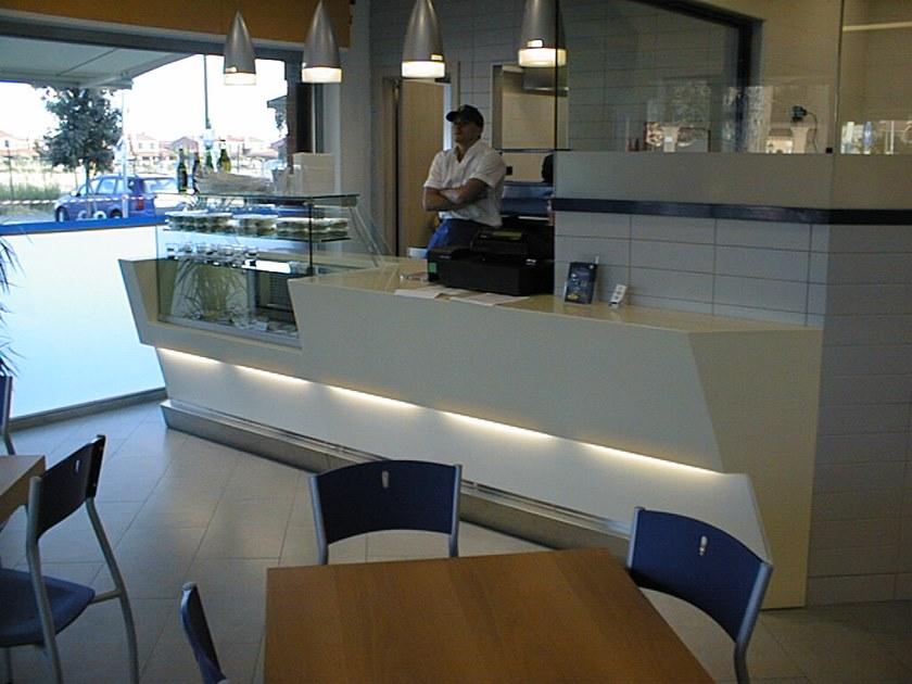 Ondulina Design Барная стойка из Corian® sun-id-1493502 - Вид №1