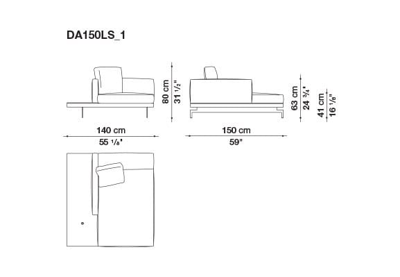 Кожаный диван B&B Italia док ARCH-00130675 - Вид №22