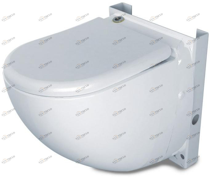 Cptcomfecols Подвесной унитаз настенный Белый Sanitrit  Италия 