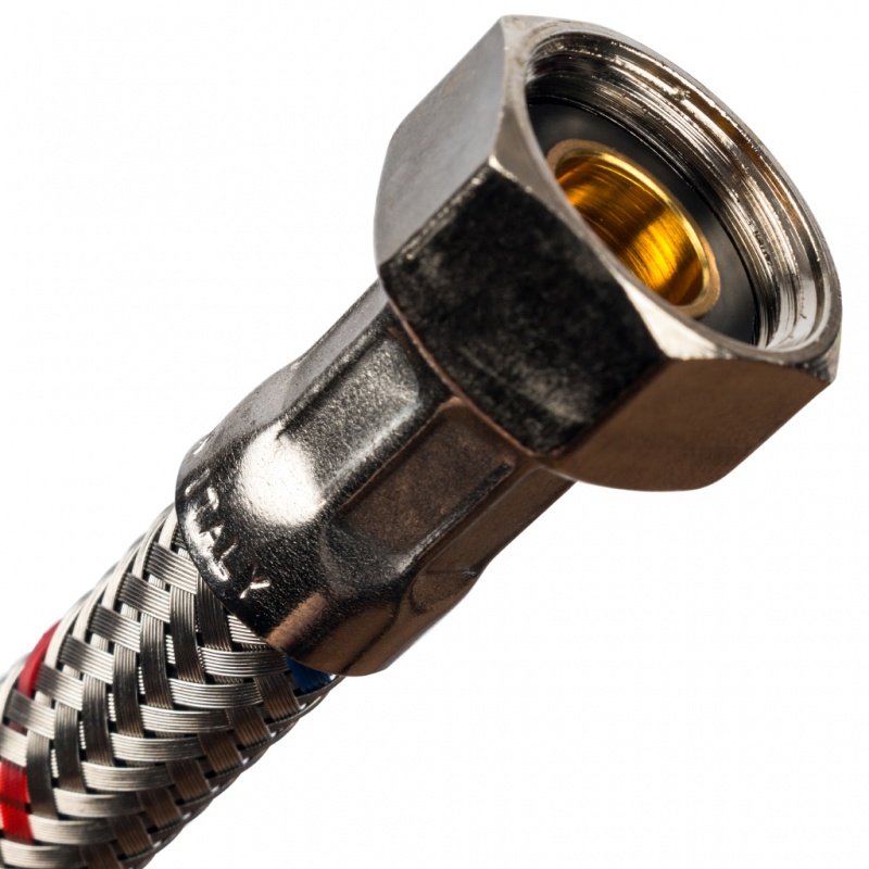 Гибкая подводка для воды НР 3/8 х ВР 3/8 STOUT - 600 мм SHF0057081010 - Вид №2