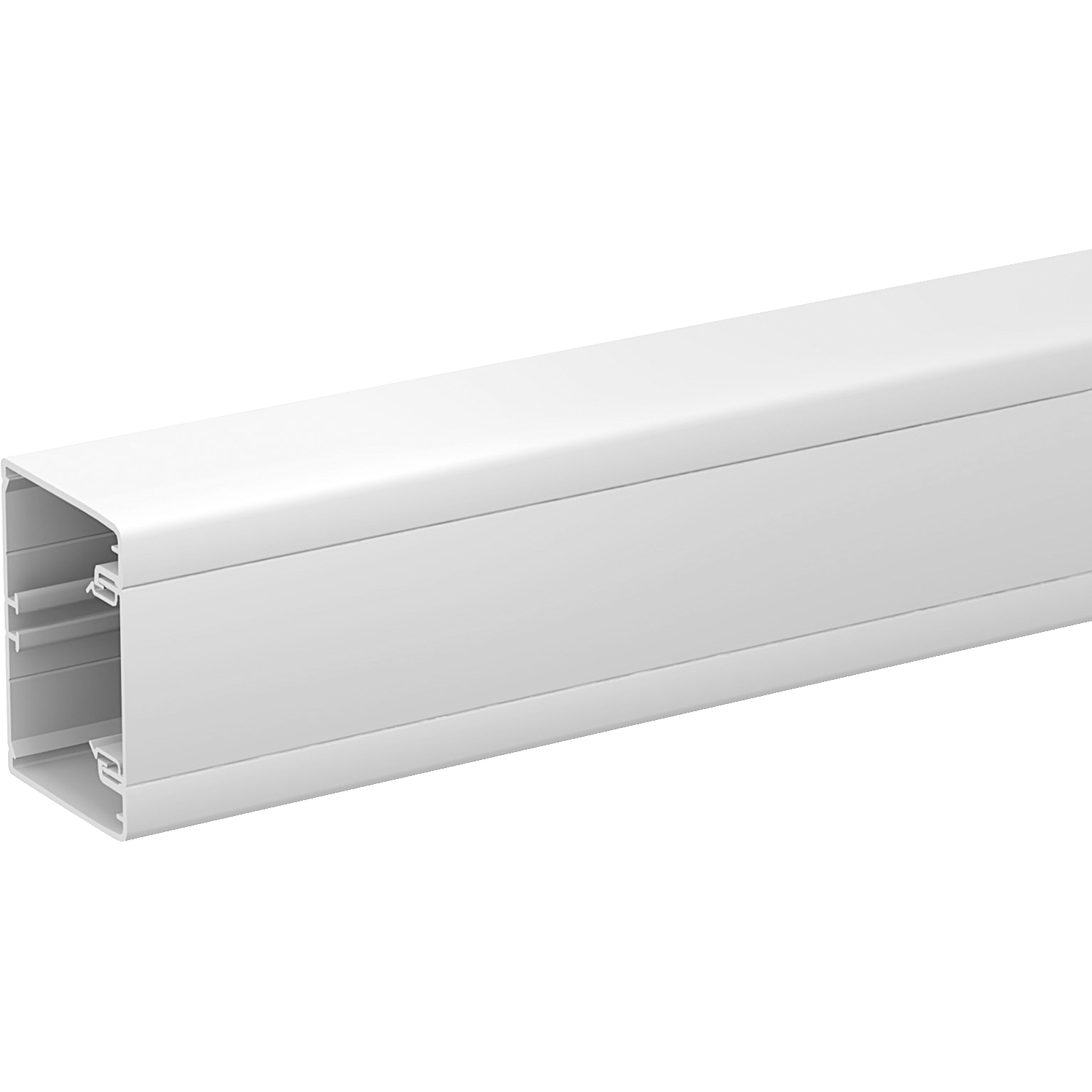 ISM10100P КОРОБ 75Х55ММ С КРЫШКОЙ OL45 ПВХ RAL9003 Schneider Electric Электромонтажная система OPTILINE 45 