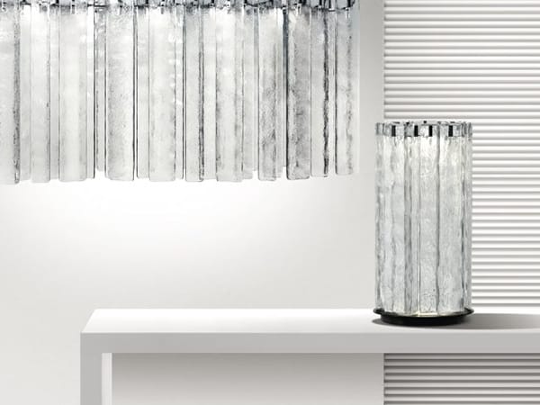 Стеклянная настольная лампа Giorgetti Swords ARCH-00034341