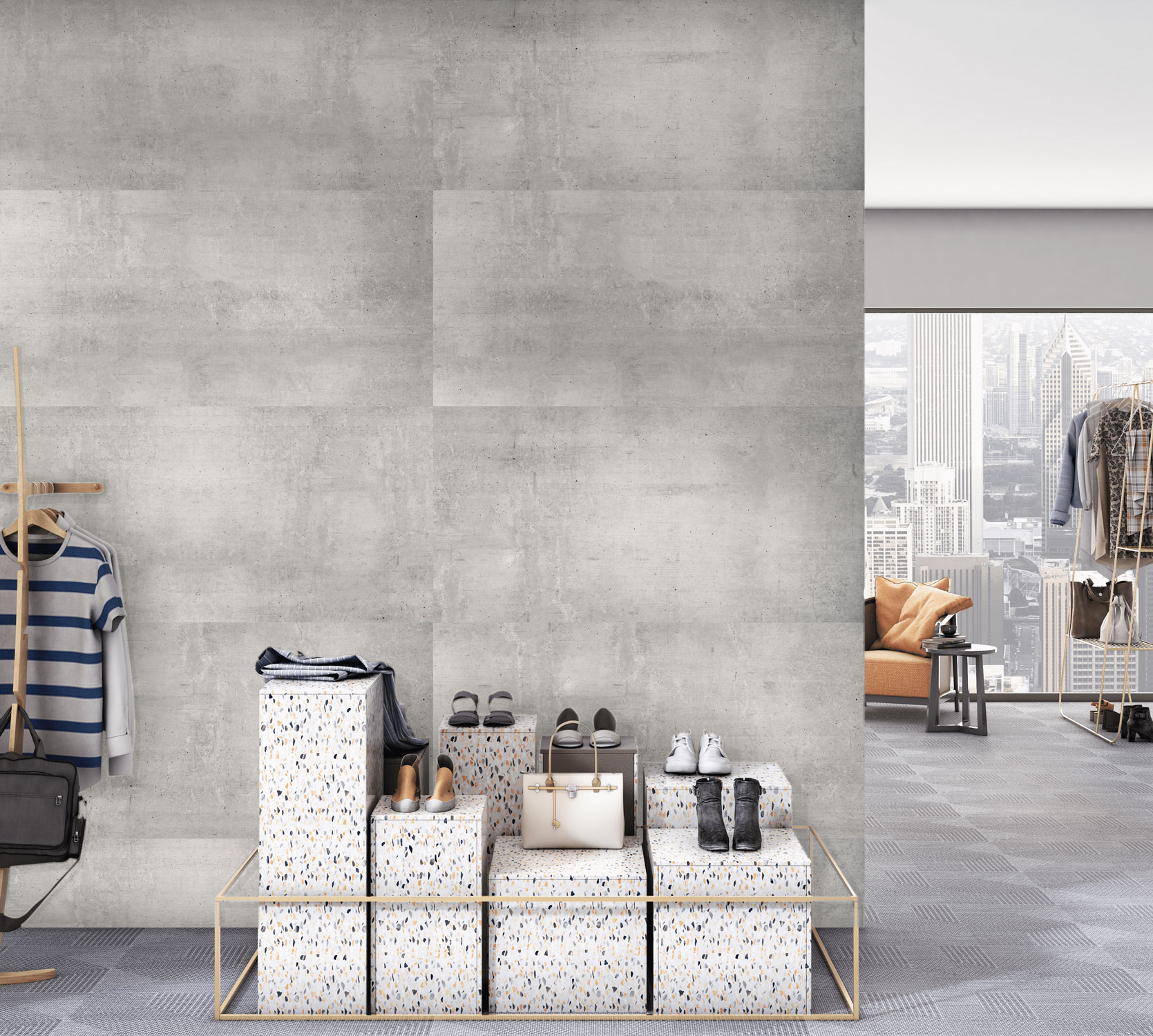 Slim Loft CONCRETE: Элегантность в каждом сантиметре STP-ST274 INCOLOR - Вид №6