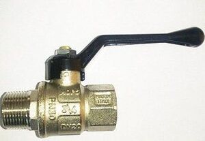 Кран шаровый TIEMME  3/4" ВН ручка URAGANO