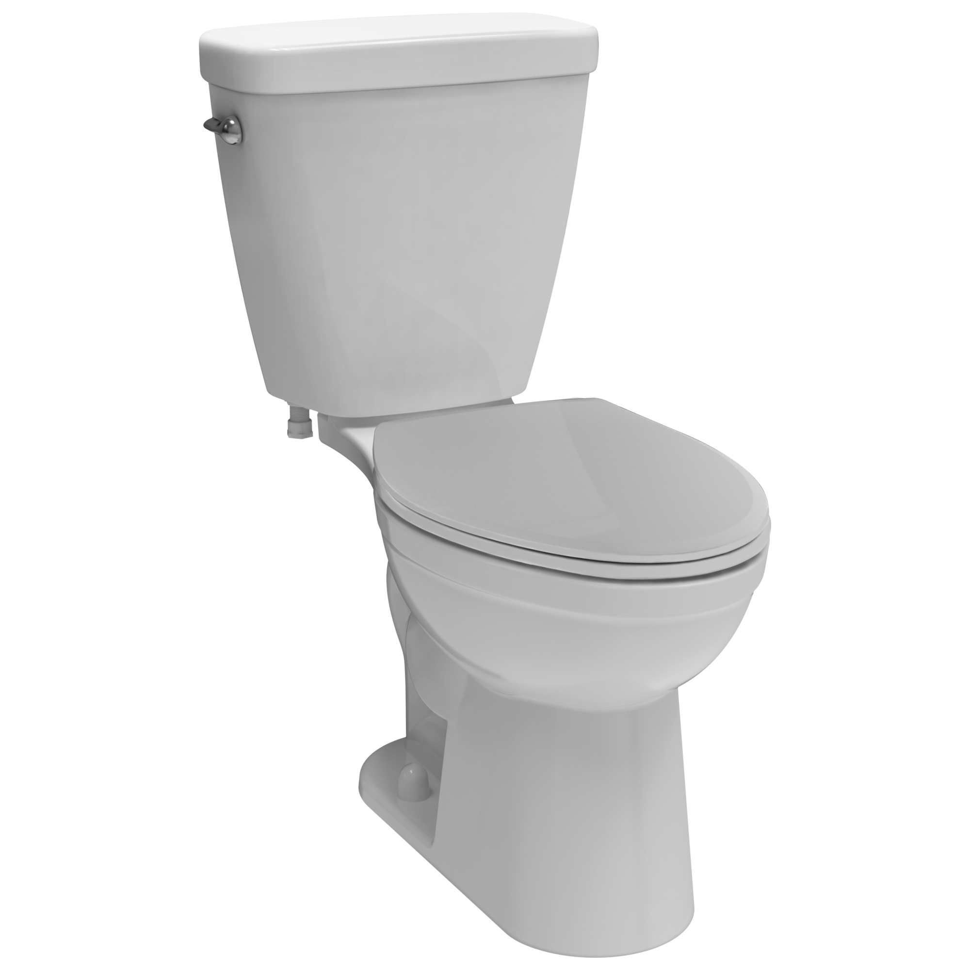 C43201-WH Удлиненный туалет Delta Faucet Prelude Белый PRÉLUDE