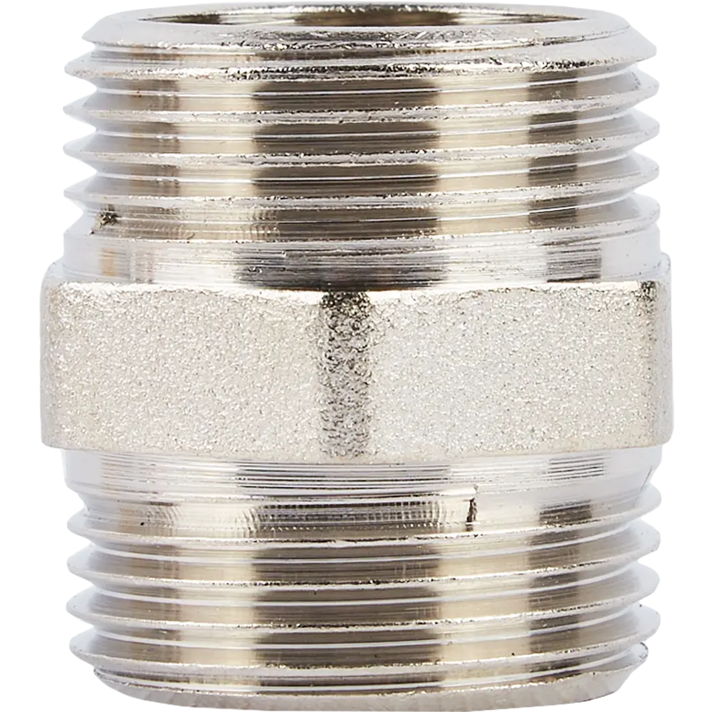 Ниппель соединительный Valfex 1" наружная резьба латунный 84505571 STLM-1566276 - Вид №1