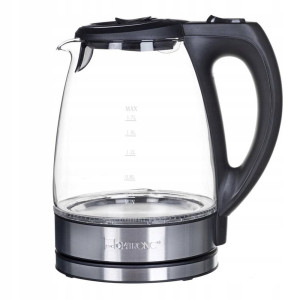 8195384 Электрочайник Clatronic WKS 3744 Inox серебристый