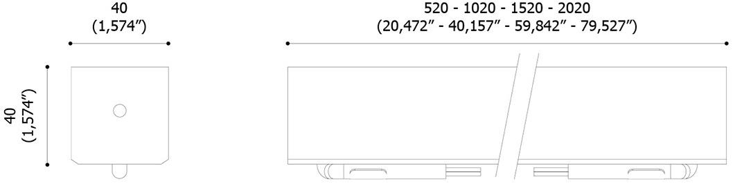 Aldabra Линейный профиль для улицы Gx sun-id-1361273 - Вид №6