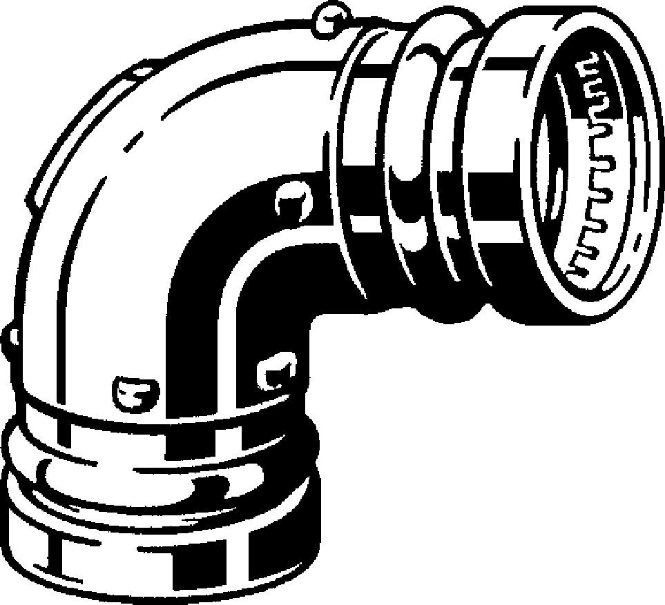 Viega Отвод 90° Sanpress XL 2216XL (350680) 350 680 - Вид №1