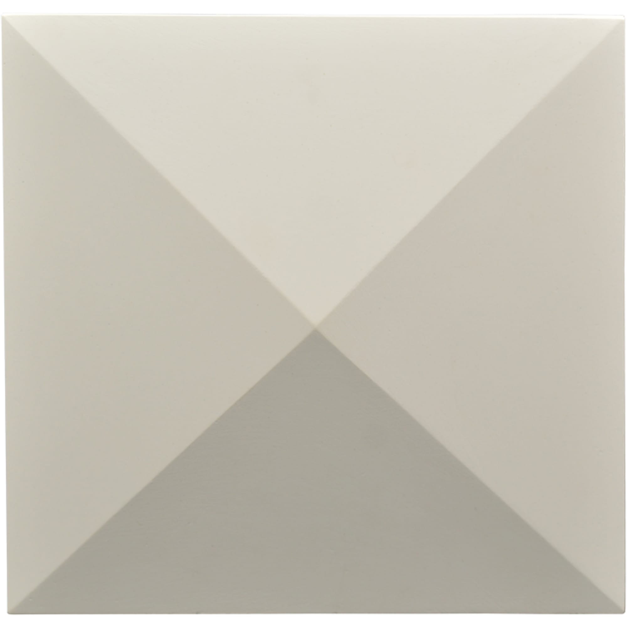 82399300 3D Панели матовые без покрытия 8 шт цвет белый Santreyd 