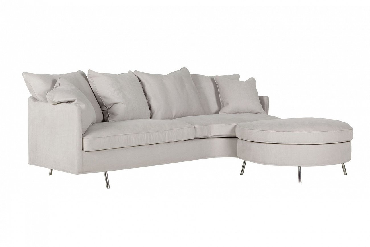 Диван Julia трехместный угловой светло-серый SITS ДИЗАЙНЕРСКИЕ, JULIA 192056 Серый  - Вид №7