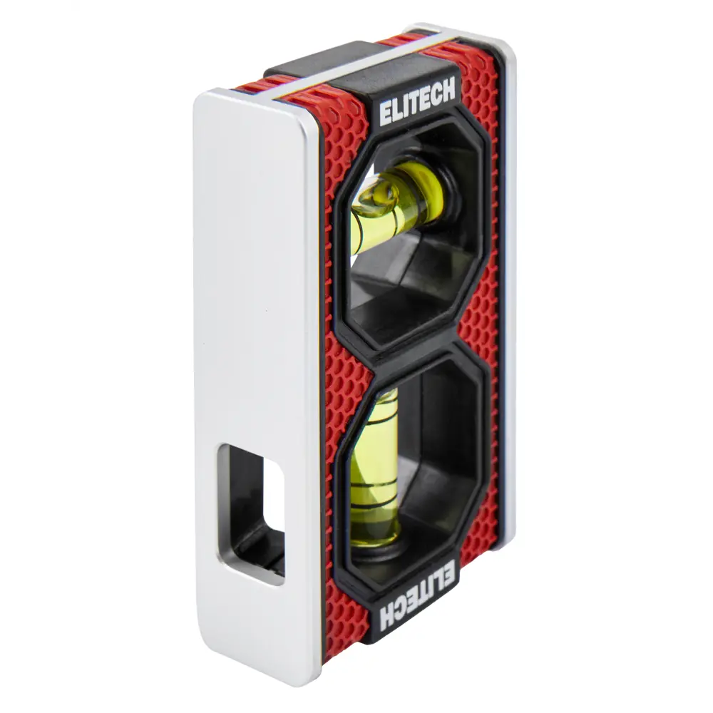 Уровень пузырьковый Elitech 320201 2 глазка магнитный 150 мм 89446212 STLM-2152274  - Вид №4