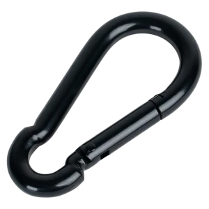 Карабин усиленный DIN 5299 10x100 мм цвет черный матовый