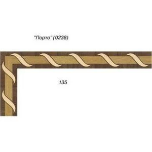 Художественный паркет Da Vinci Паркетный Бордюр 26-039 Орех Европейский (Грецкий) Селект (Гладкая) х мм.