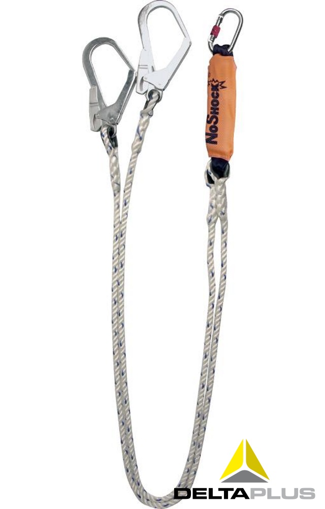 64274 Двуплечевой страховочный строп из многопрядного каната с амортизатором AN211200CDD  Защита от падения  размер AN211200CDD Спецодежда 