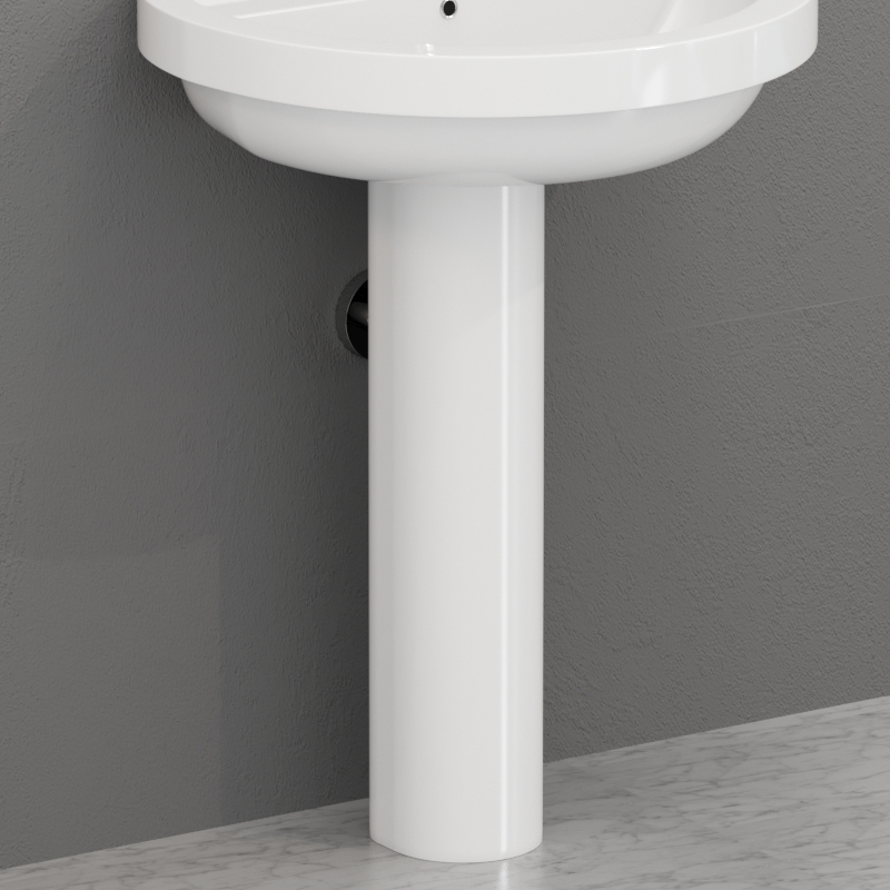 447001 Пьедестал для раковины круглая Kerasan Bit