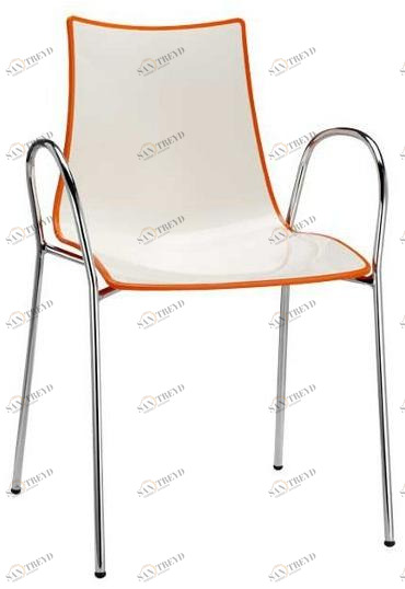 SCAB DESIGN Стул складной стальной с подлокотниками Zebra sun-id-1463680