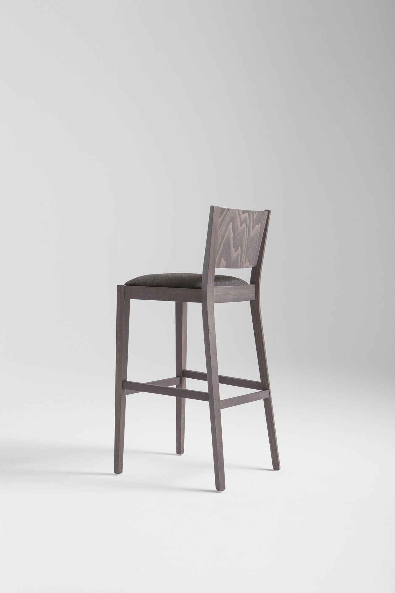 Высокий стул из бука с мягким сиденьем Palma Soko ARCH-00093486 - Вид №7