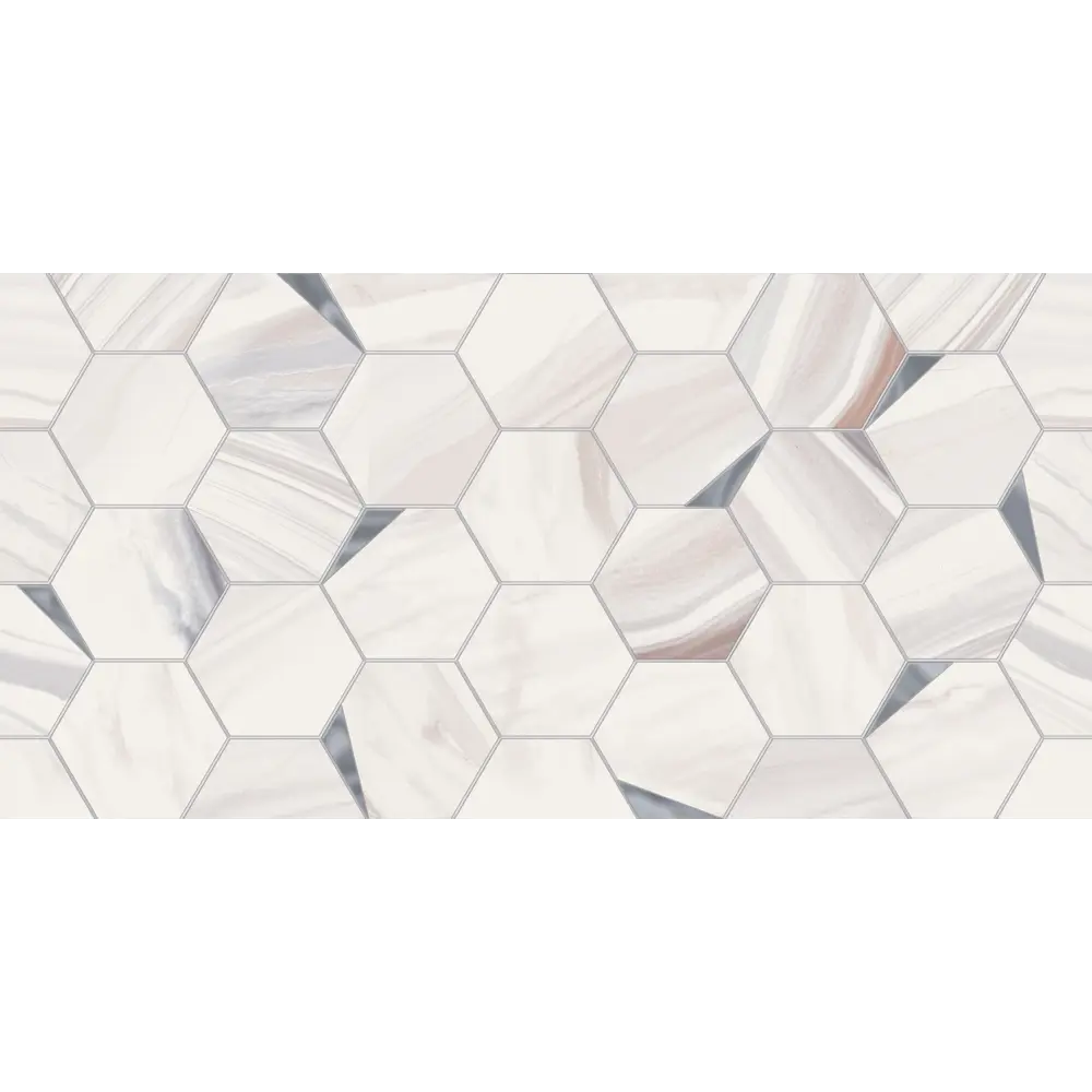 Настенная плитка Eterna Mix 24.9x50 см 1.37 м2 цвет бежевый соты Santreyd STLM-2188292 - Вид №1