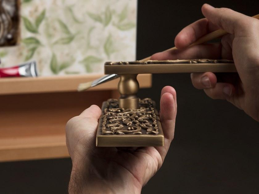 LINEA CALI' Латунная ручка на пластине Frida sun-id-1404170 - Вид №1