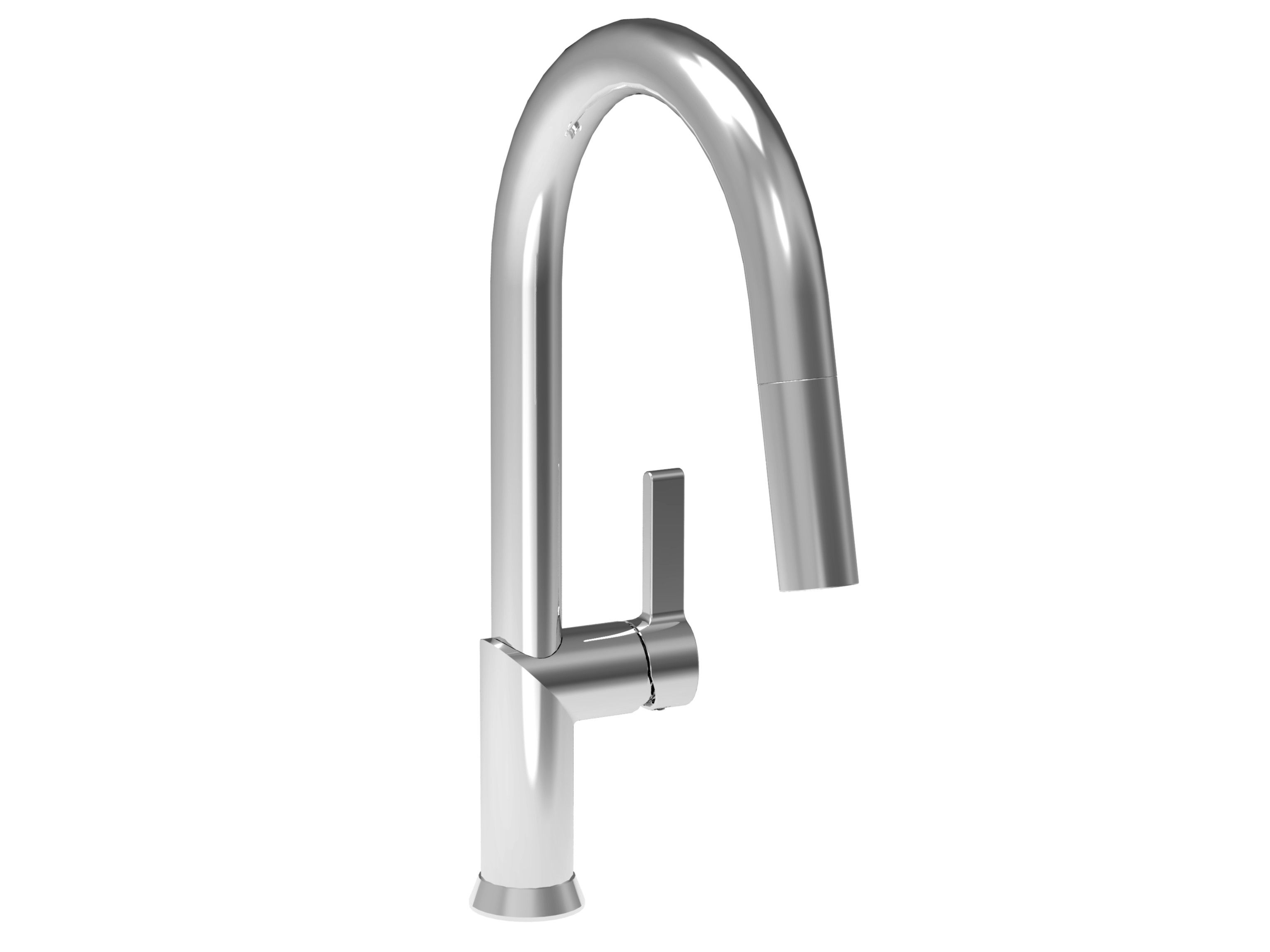 Однорычажный кухонный смеситель с поворотным изливом BARIL Vision ARCH-00000110