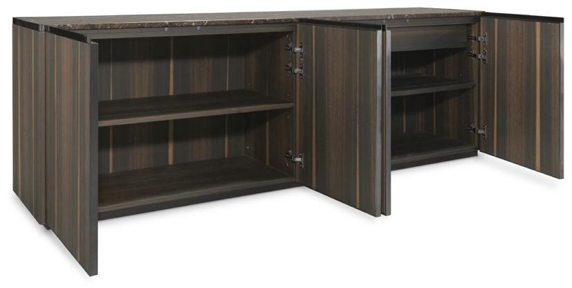 PRADDY Комод деревянный с распашными дверцами Empire Tr032 - Вид №2