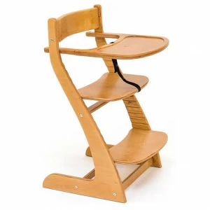 Детский растущий регулируемый стул "Усура" древесный БЕЛЬМАРКО  326872 Желтый