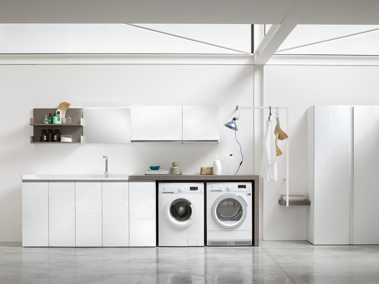 Деревянный шкаф для белья ARCOM I_WASH ARCH-00101475