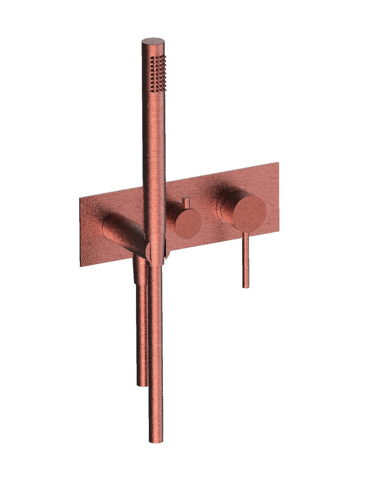 Смеситель для ванны из нержавеющей стали с переключателем Rubinetterie Frattini Pepe XL 316 ARCH-00043219 - Вид №1