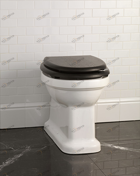 WCBTWBLU Приставной унитаз напольный Белый Devon&Devon  Италия 