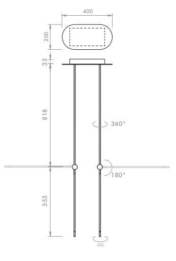 Регулируемая потолочная лампа ACCENTO Pivò Plus ARCH-00099891 - Вид №3