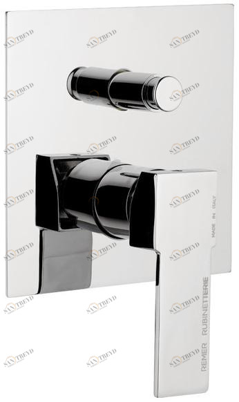 Remer Rubinetterie Смеситель для душа с переключателем Qubika Q09