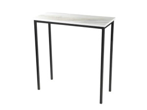 Прямоугольный стол из ламината и металла