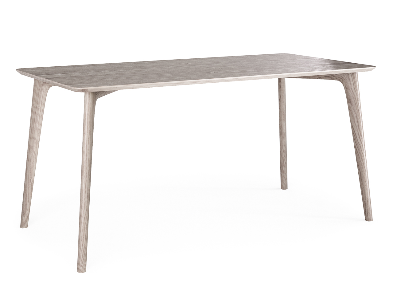 Обеденный стол прямоугольный беленый дуб 160 см Iggy THE IDEA  210047 Беленый дуб;бежевый  - Вид №1