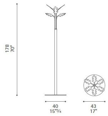 Poltrona Frau Вешалка La collezione - mobili e complementi sun-id-1406966 - Вид №1