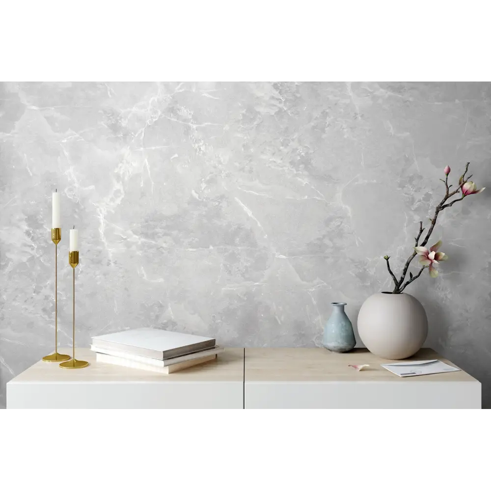 Флизелиновые обои Renowa Aldo серые - премиум качество для идеального ремонта 89384206 STLM-1449293 - Вид №3