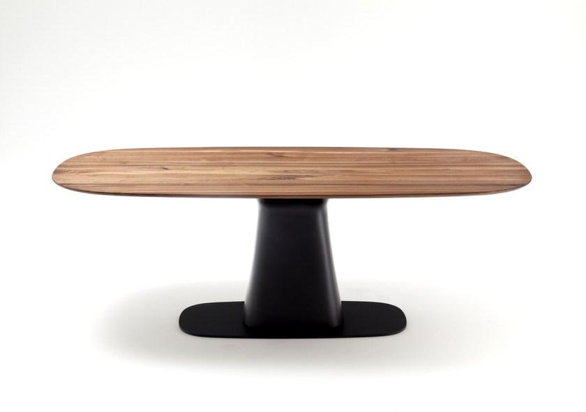 Rolf Benz Стол из стали и дерева  8950  - Вид №1