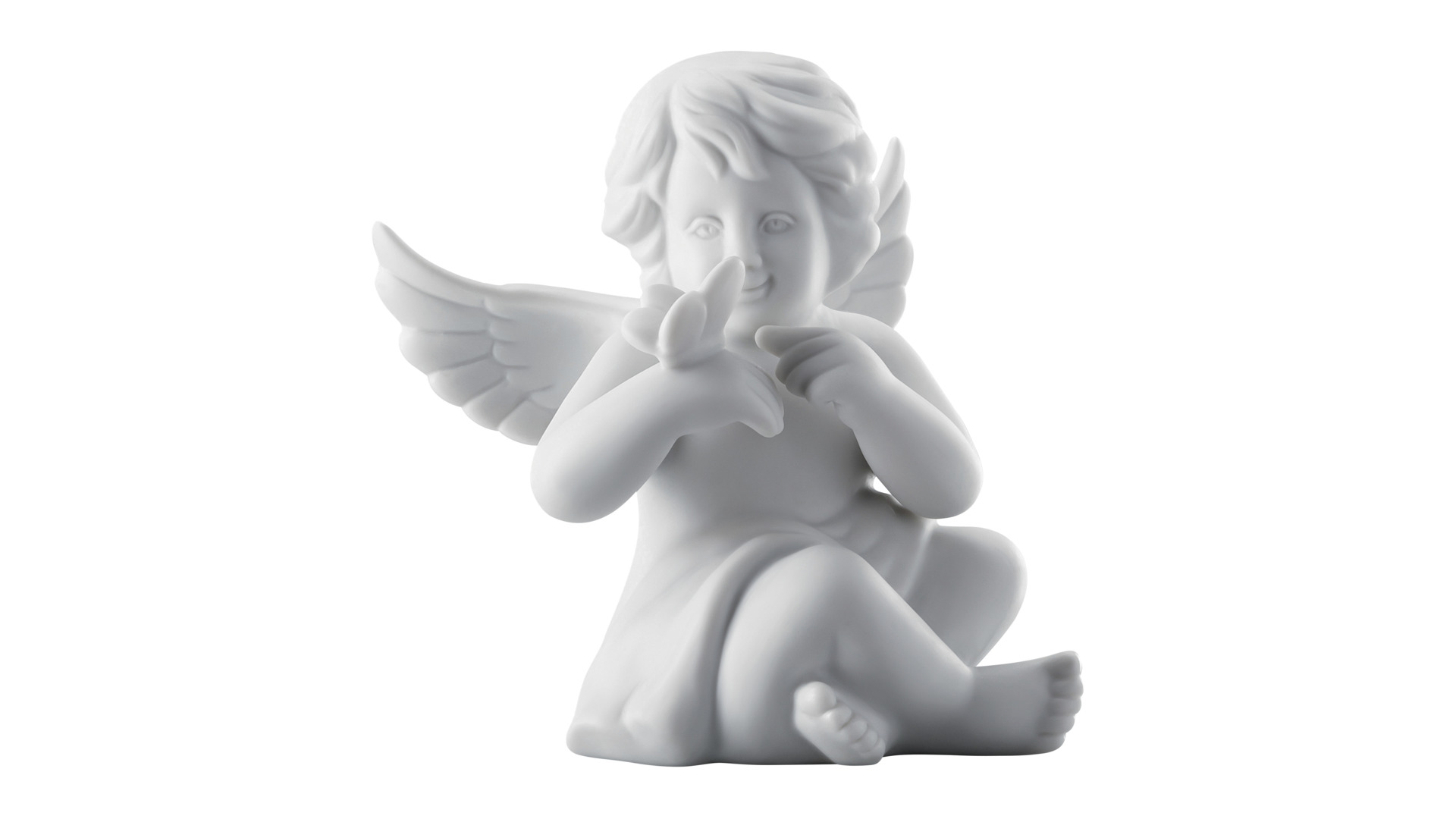 10654581 Rosenthal Фигурка Rosenthal Ангел с бабочкой 10,5см, фарфор Фарфор  - Вид №1