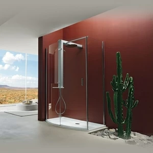 Душевое ограждение с колонной Start 140х70 Walk In 9447-11740 Sx