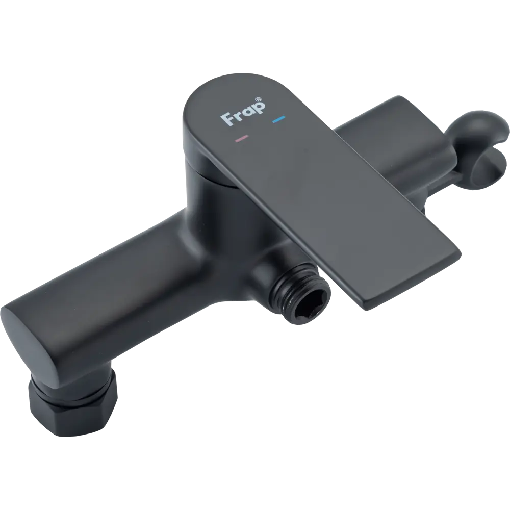 89359054 Гигиенический душ Frap Arne F20204-6, набор со смесителем, цвет черный матовый STLM-0977687  - Вид №4