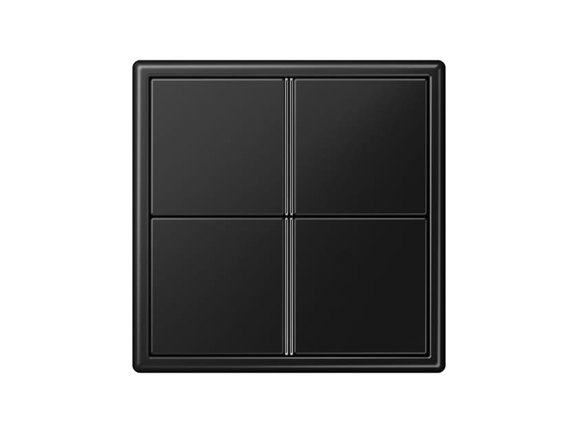 Матовый графит черный четырехъядерный переключатель F40 JUNG черный матовый графит ARCH-00109844