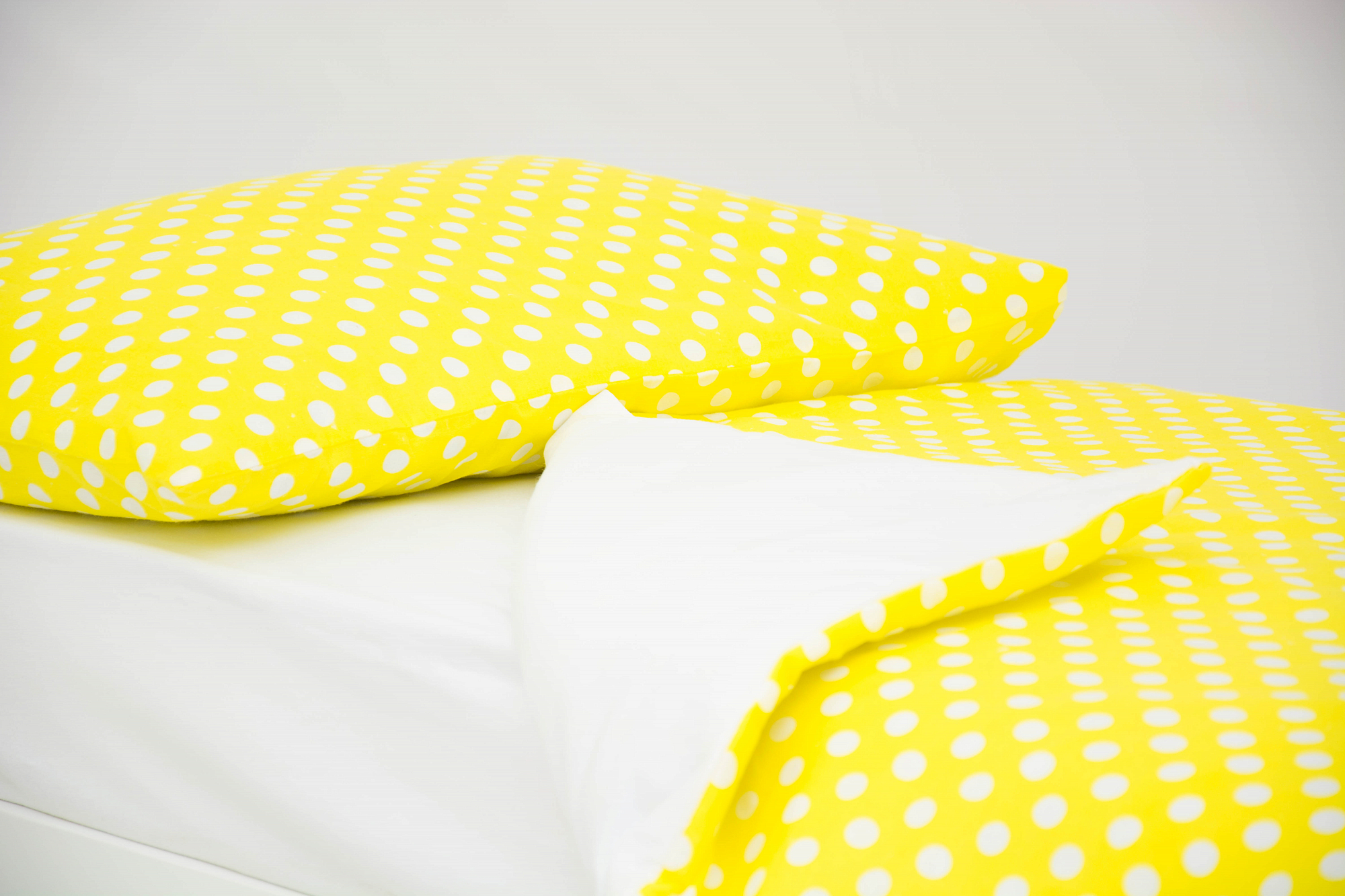 Детское постельное белье "Горох", желтый фон БЕЛЬМАРКО  327349 Желтый Santreyd  - Вид №2