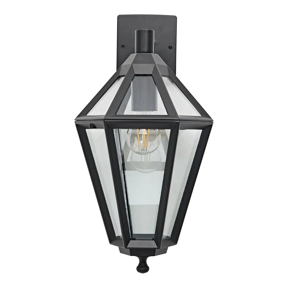 Светильник уличный настенный KREAFORTA Radley 60 Вт IP44 цвет черный 89442649 STLM-2164619  - Вид №6