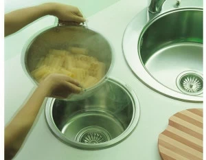 Накладная раковина под столешницу  овальная ALPES-INOX Strumenti d’oggi