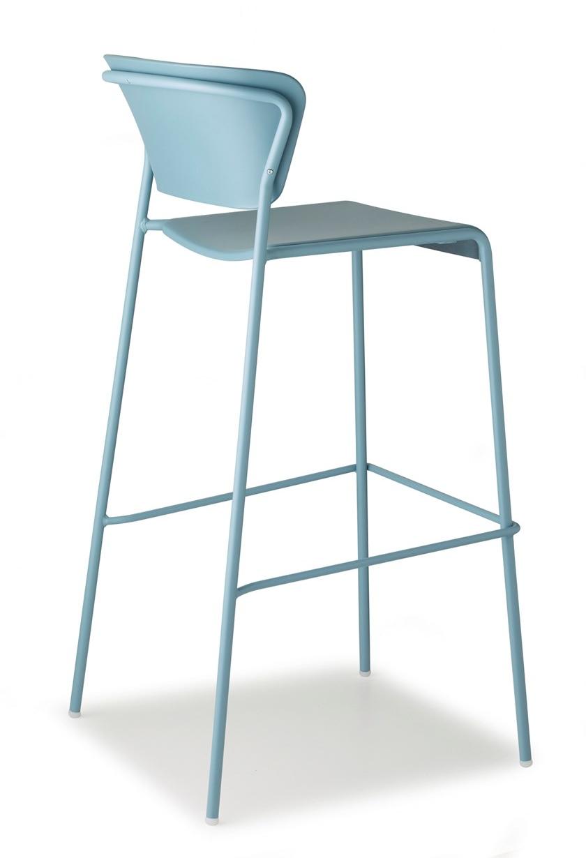 SCAB DESIGN Табурет из технополимера с подставкой для ног Lisa sun-id-1348279 - Вид №1