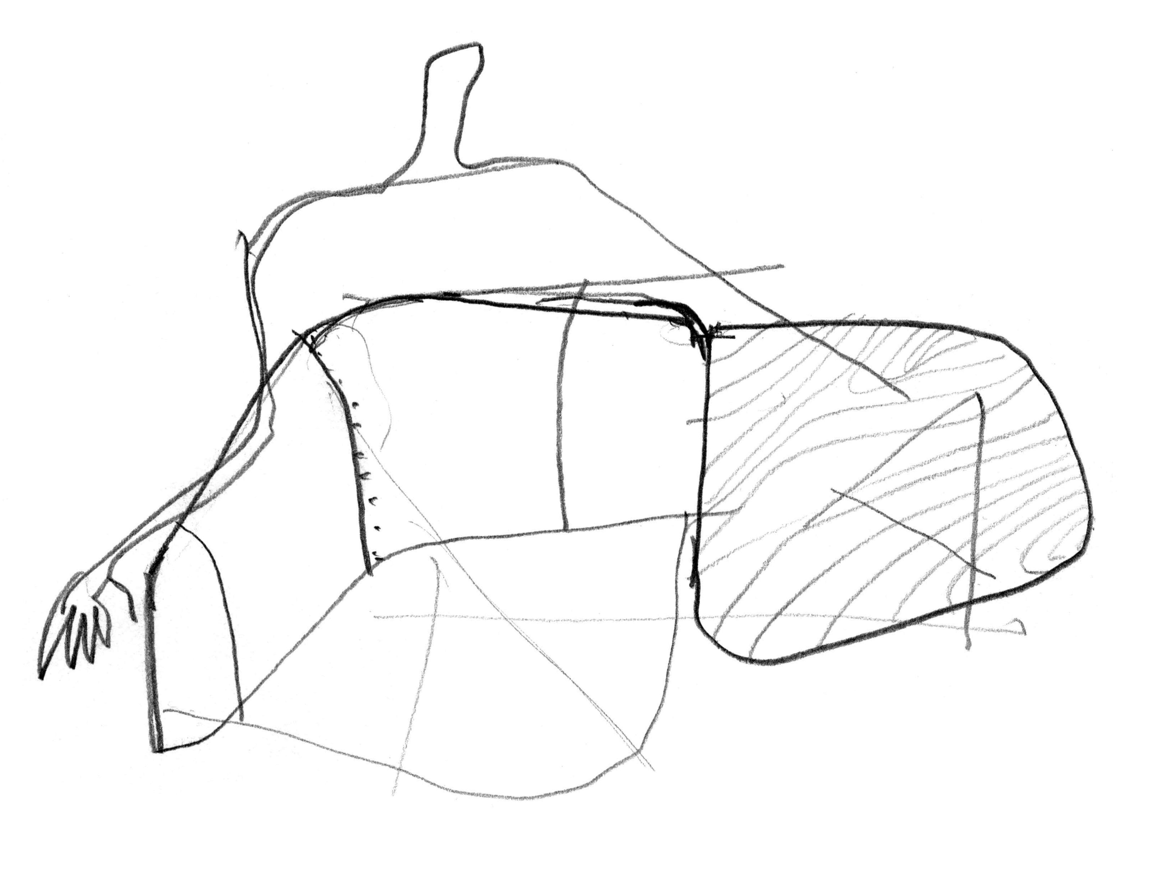 Тканевое кресло Andreu World IN OUT OFFICE SF2250 ARCH-00002766 - Вид №5