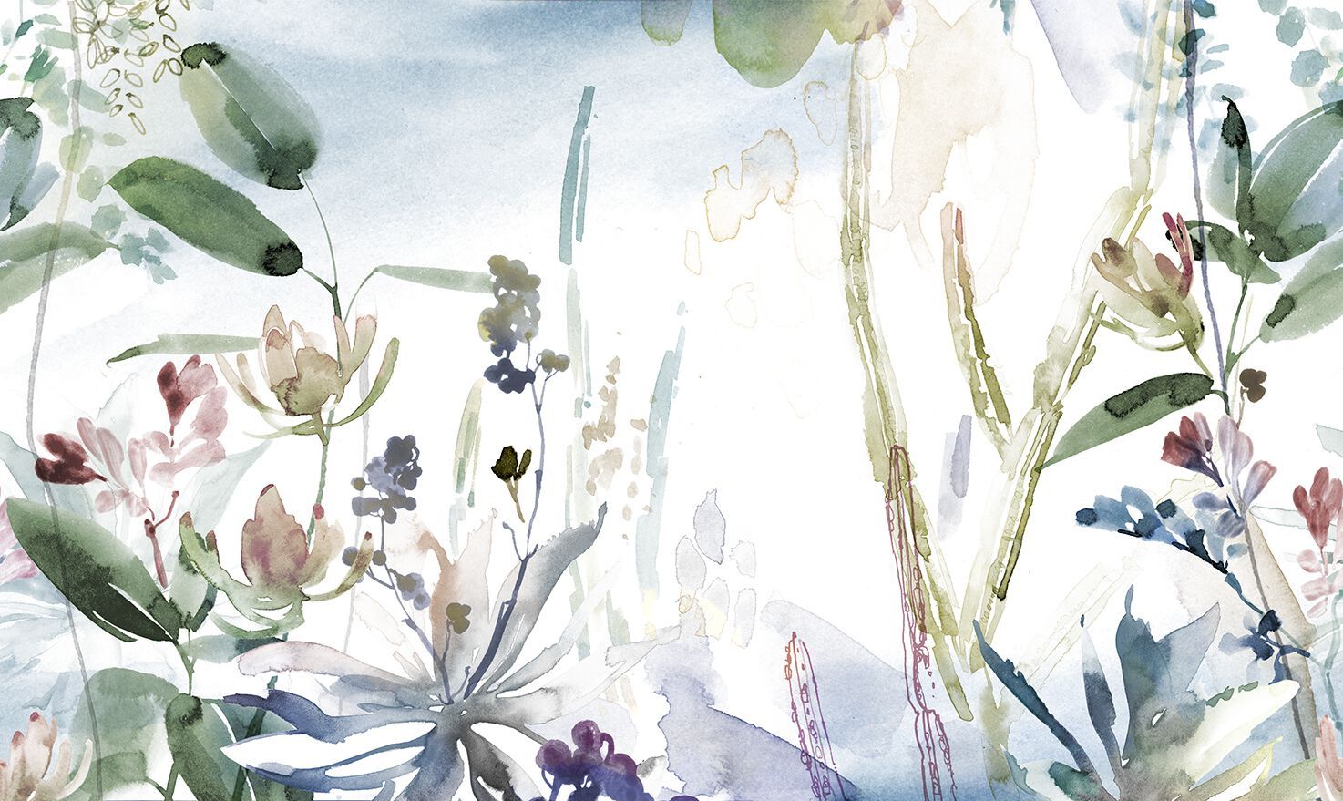 Обои с цветочными мотивами Jannelli&Volpi EUFORBIA ARCH-00090233 - Вид №1