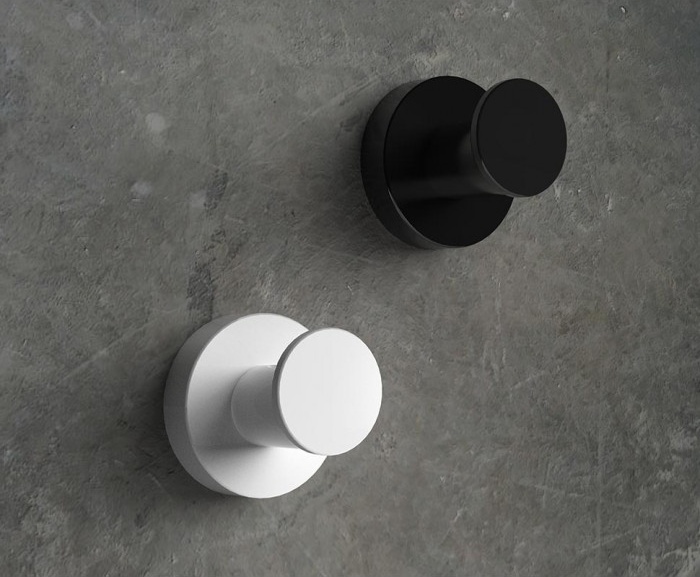 W4917NM W4917 NM Крючок (чёрный) COLOMBO PLUS Colombo Design - Вид №1