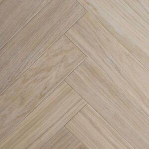 Паркет Ёлка Arti Parchetto Crema (кремовый) Дуб Селект с брашью (Текстурированная) 500х110 мм.